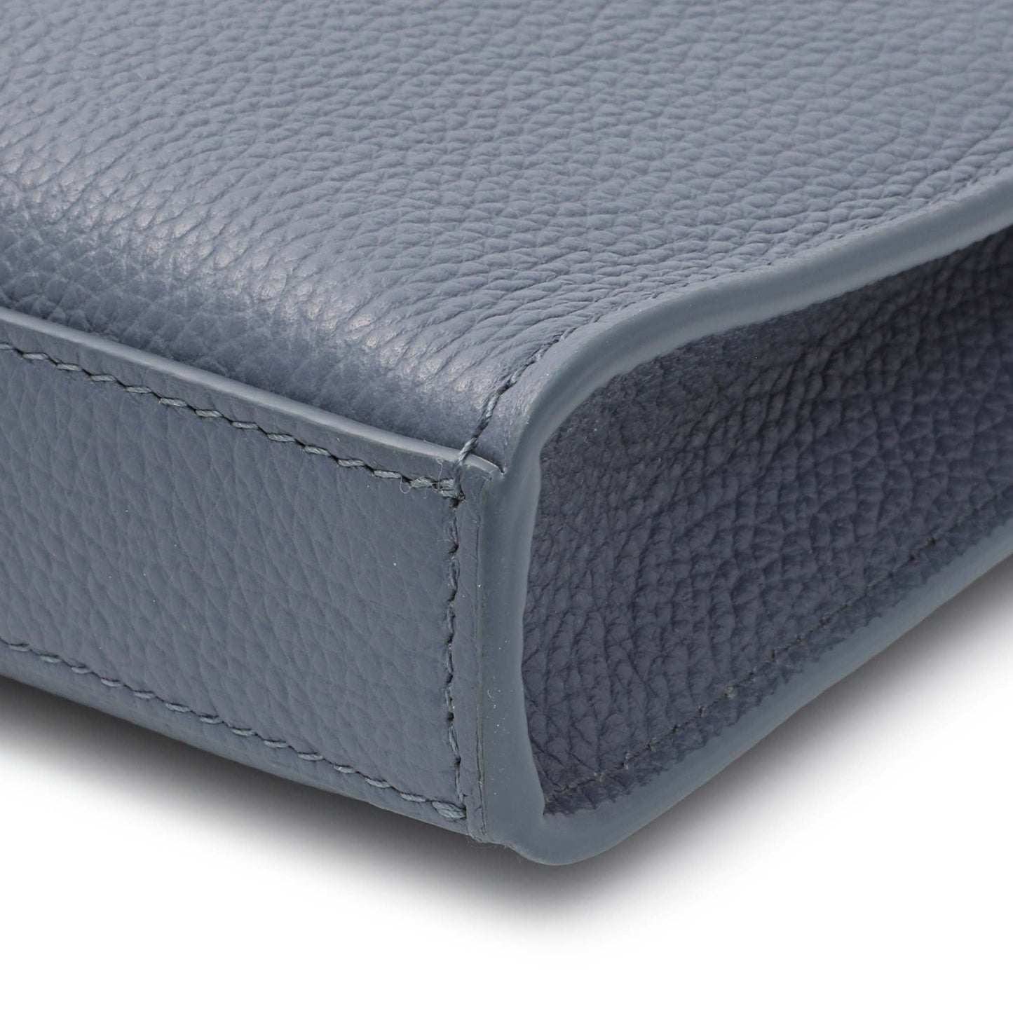 Exclusive Salvatore Ferragamo Blue Twin Pouch with Gancini Buckles — Alternate View 7