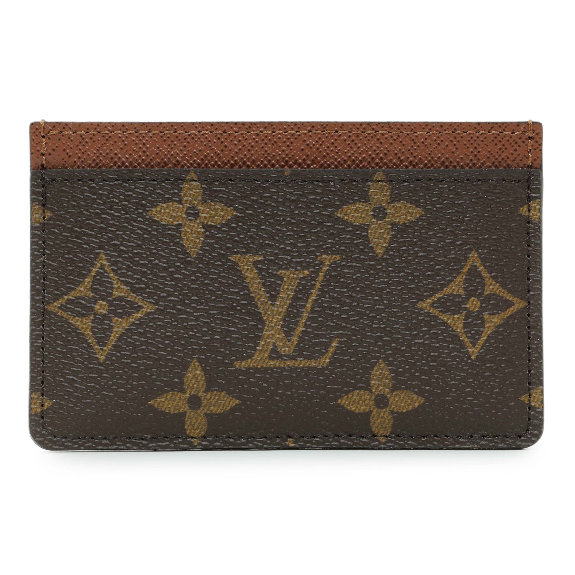 Exclusive Louis Vuitton Monogram Card Holder — Front View