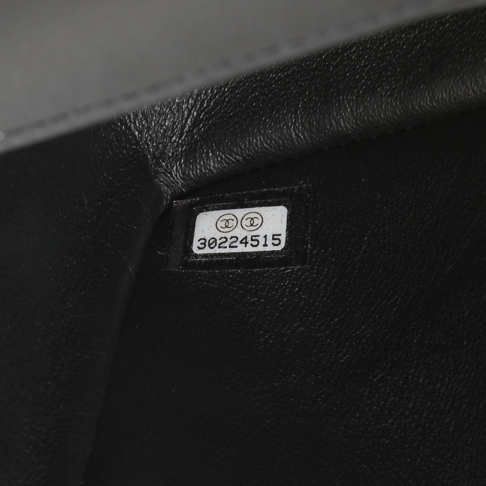 Exclusive Chanel Black Aged Calfskin Chevron 2.55 Reissue Flap 224 — Lifestyle View