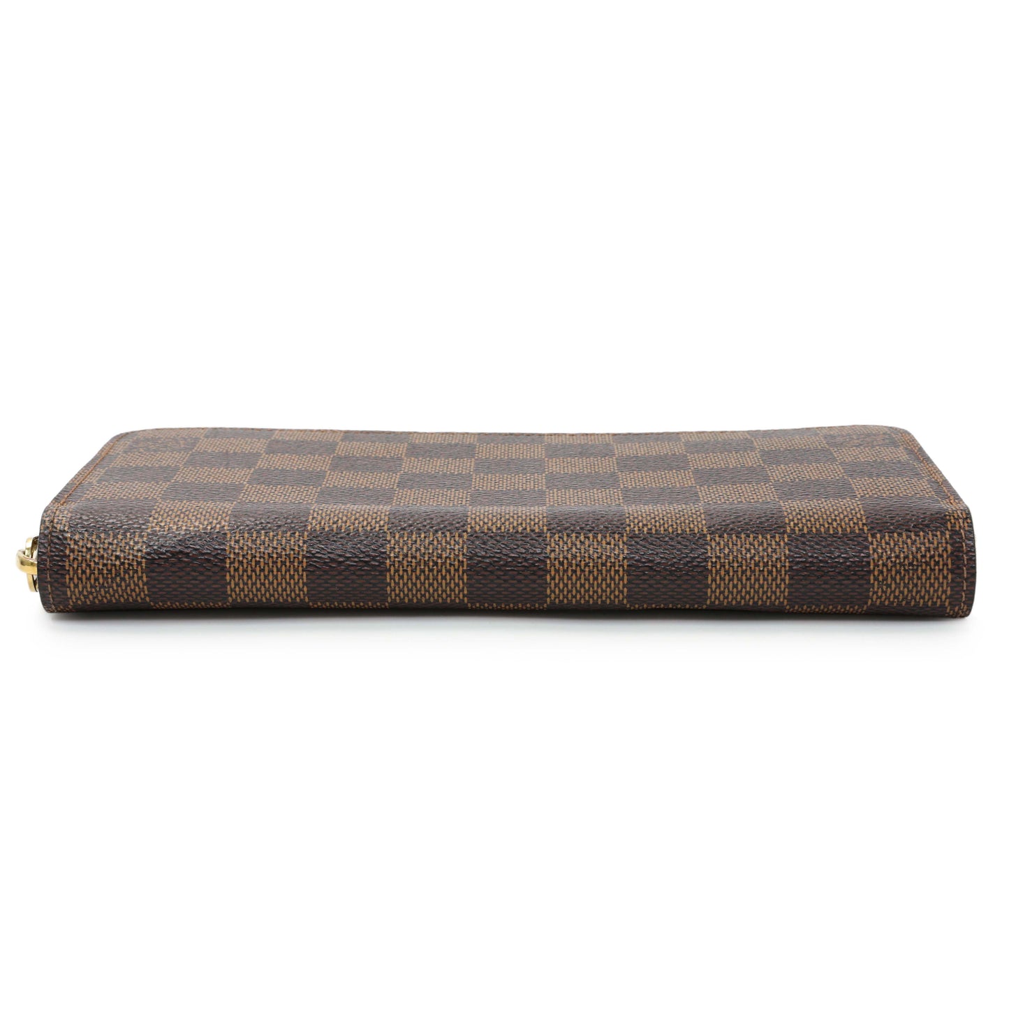 Exclusive Louis Vuitton Damier Ebene Zippy Long Wallet — Back View