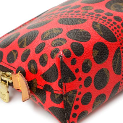 Exclusive Louis Vuitton Yayoi Kusama Monogram Pumpkin Dots Cosmetic Pouch — Top View