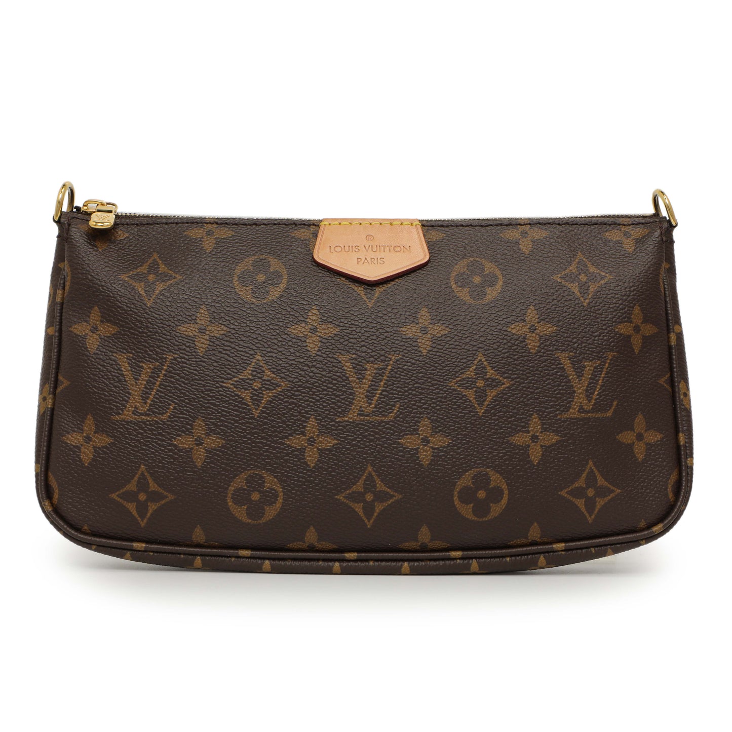 Exclusive Louis Vuttion Monogram Khaki Multi Pochette Accessories — Side View