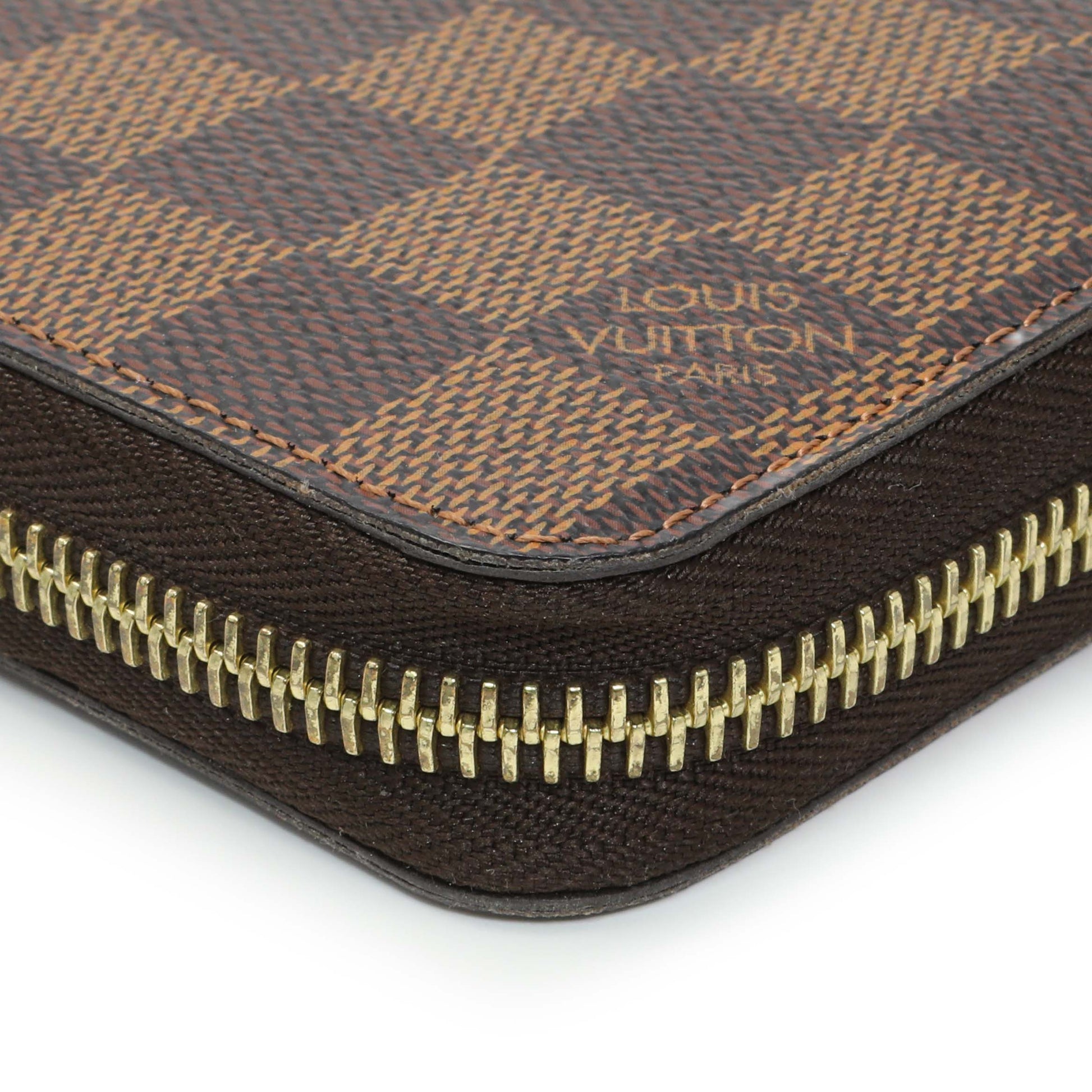 Exclusive Louis Vuitton Damier Ebene Zippy Long Wallet — Alternate View 7