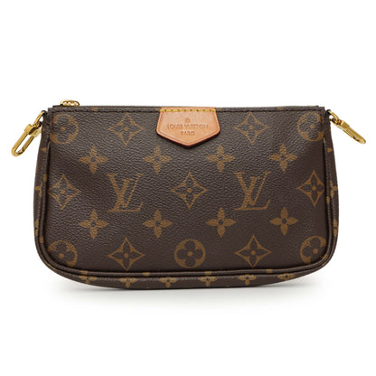 Exclusive Louis Vuttion Monogram Khaki Multi Pochette Accessories — Detail View