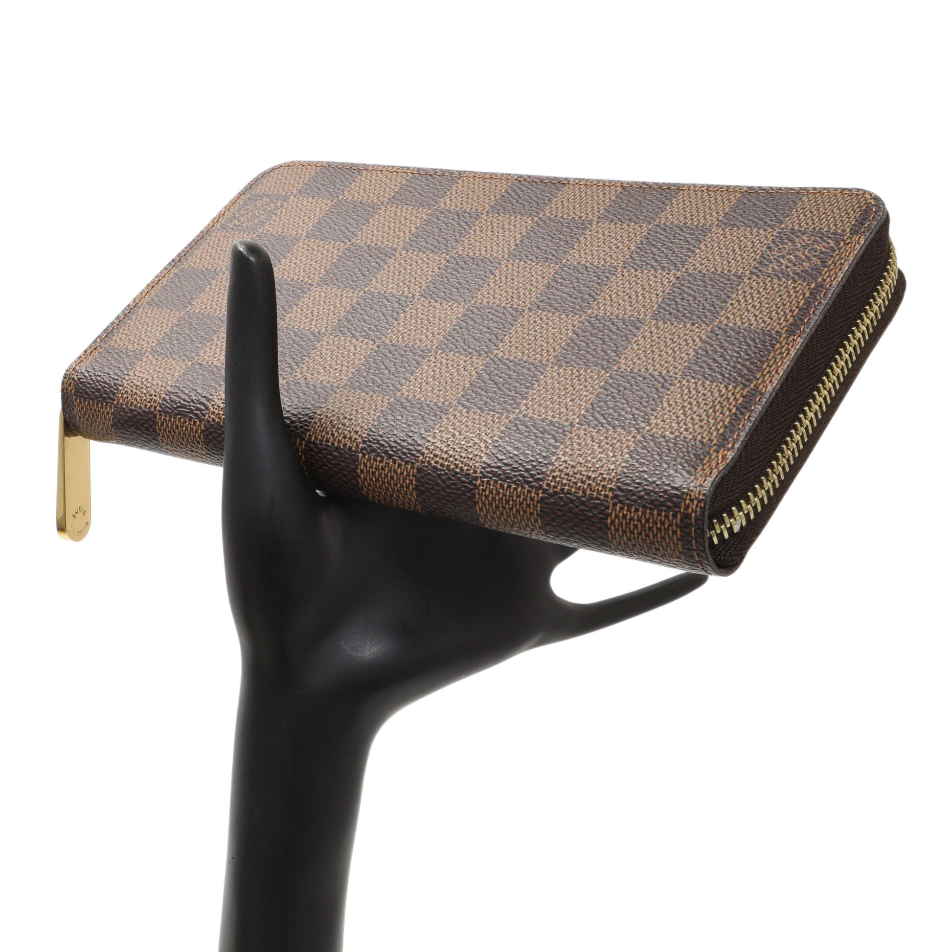 Exclusive Louis Vuitton Damier Ebene Zippy Long Wallet — Alternate View 11