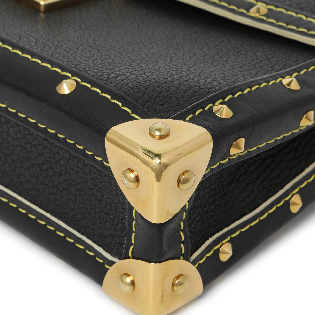 Exclusive Louis Vuitton Black Suhali L'Aimable — Detail View