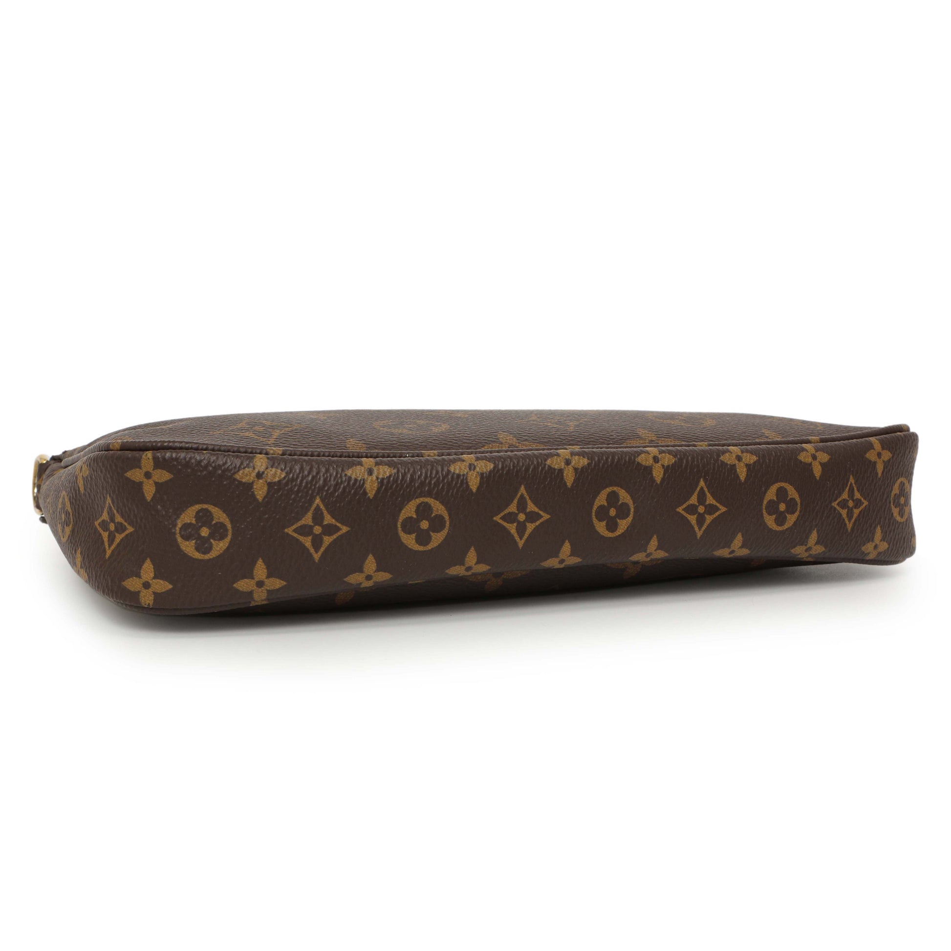 Exclusive Louis Vuttion Monogram Khaki Multi Pochette Accessories — Top View