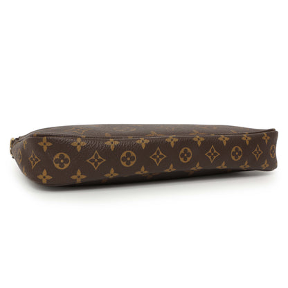Exclusive Louis Vuttion Monogram Khaki Multi Pochette Accessories — Top View