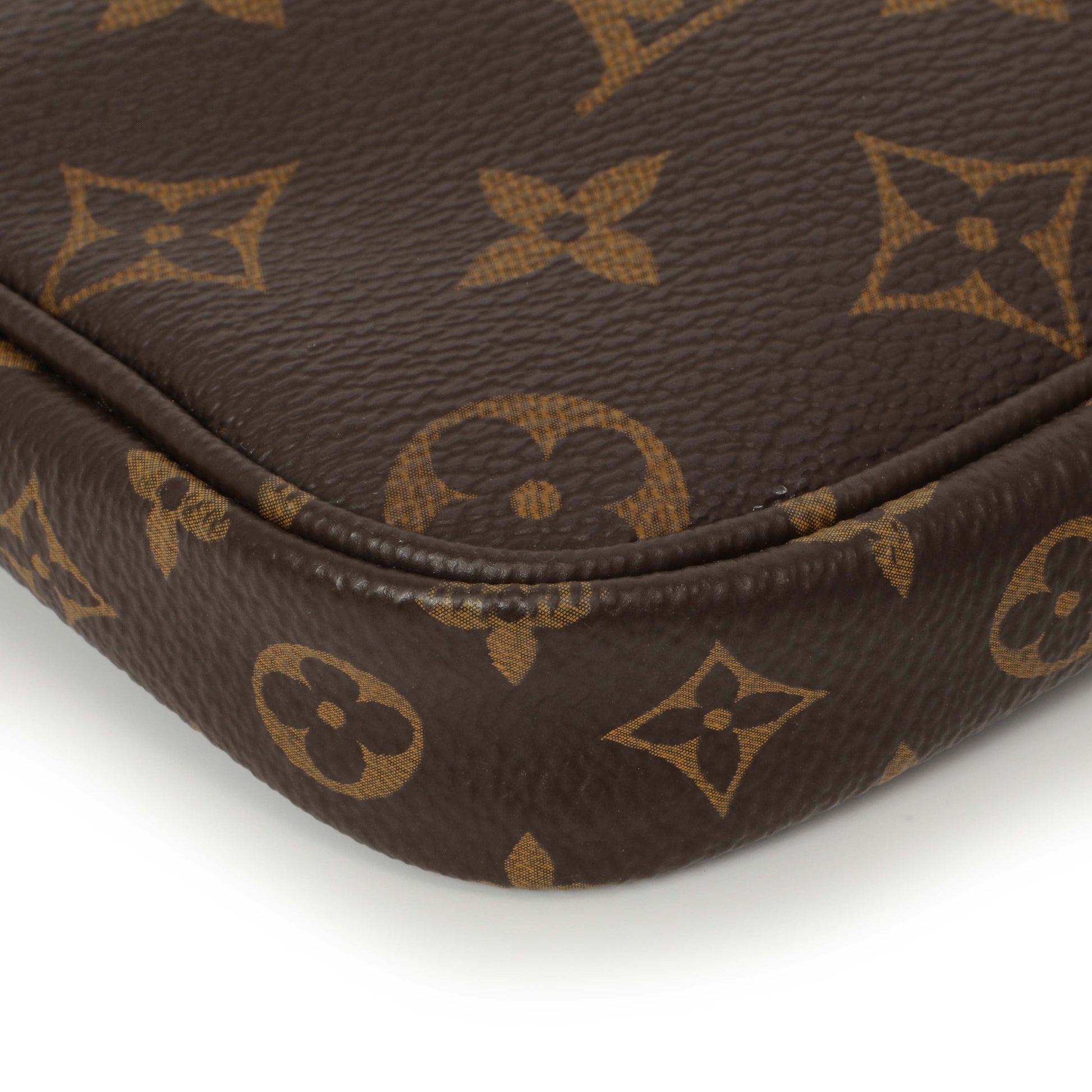 Exclusive Louis Vuttion Monogram Khaki Multi Pochette Accessories — Alternate View 11