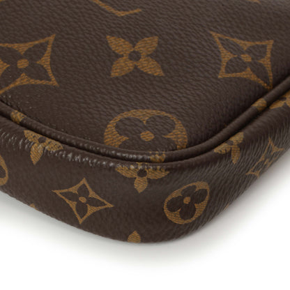 Exclusive Louis Vuttion Monogram Khaki Multi Pochette Accessories — Alternate View 12