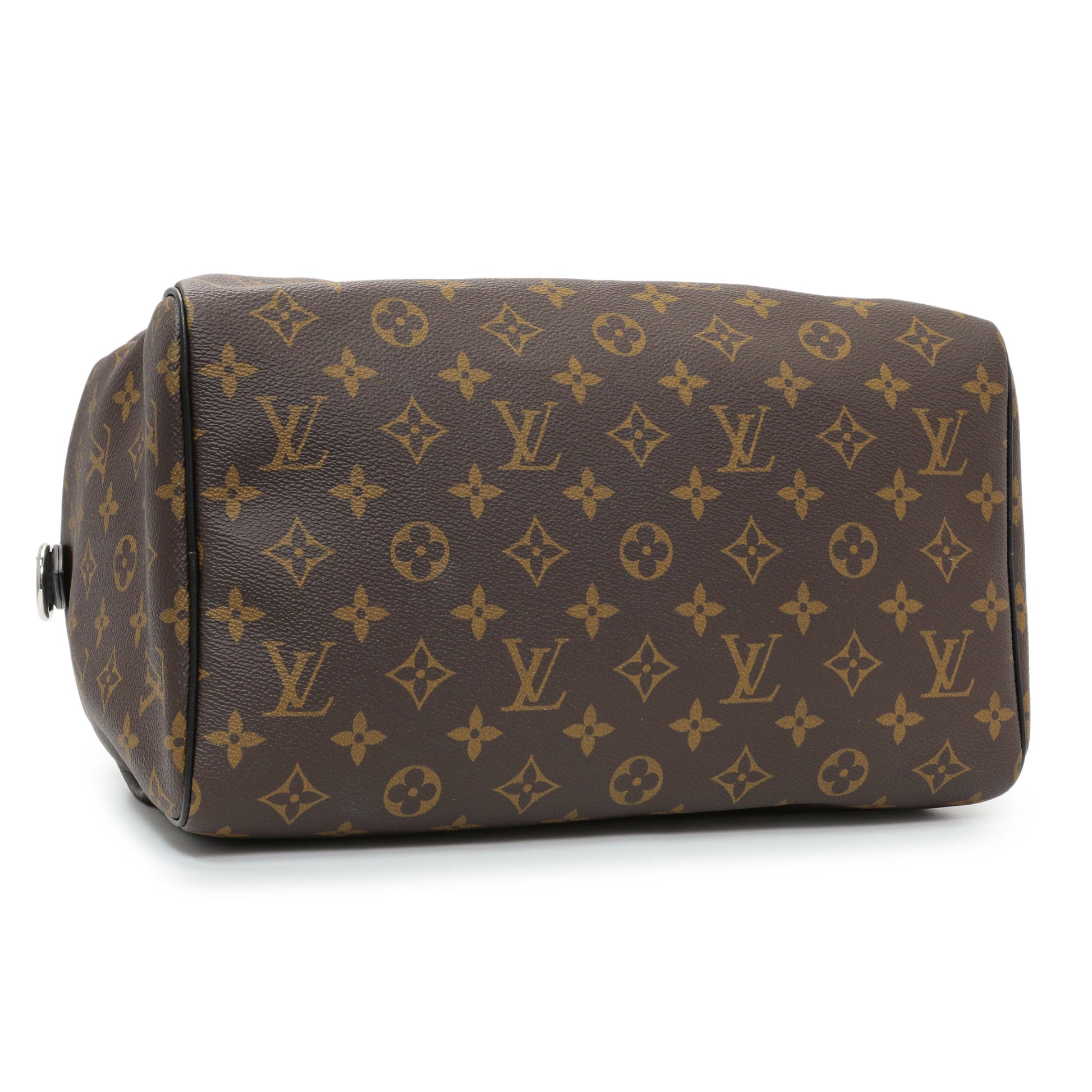 Exclusive Louis Vuitton Monogram Dark Speedy Soft 30 — Back View
