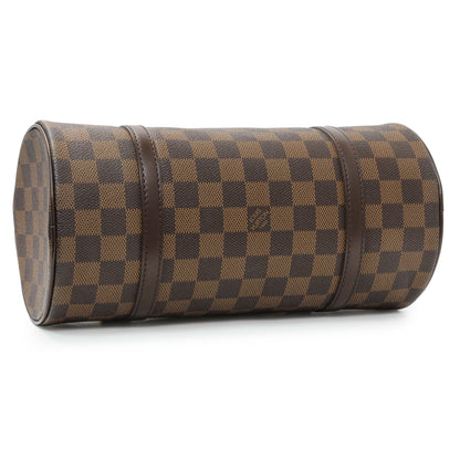 Exclusive Louis Vuitton Damier Ebene Papillon 26 — Back View