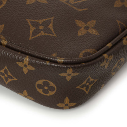 Exclusive Louis Vuttion Monogram Khaki Multi Pochette Accessories — Alternate View 16