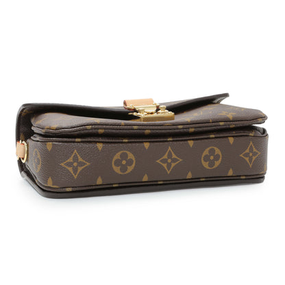 Exclusive Louis Vuitton Monogram Pochette Metis East West — Back View