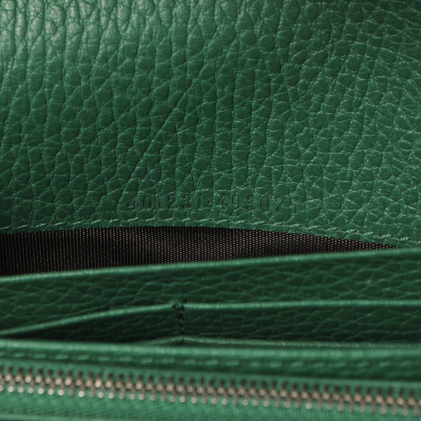 Exclusive Gucci Emerald Calfskin Mini Dionysus Chain Wallet — Alternate View 10