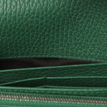 Exclusive Gucci Emerald Calfskin Mini Dionysus Chain Wallet — Alternate View 10