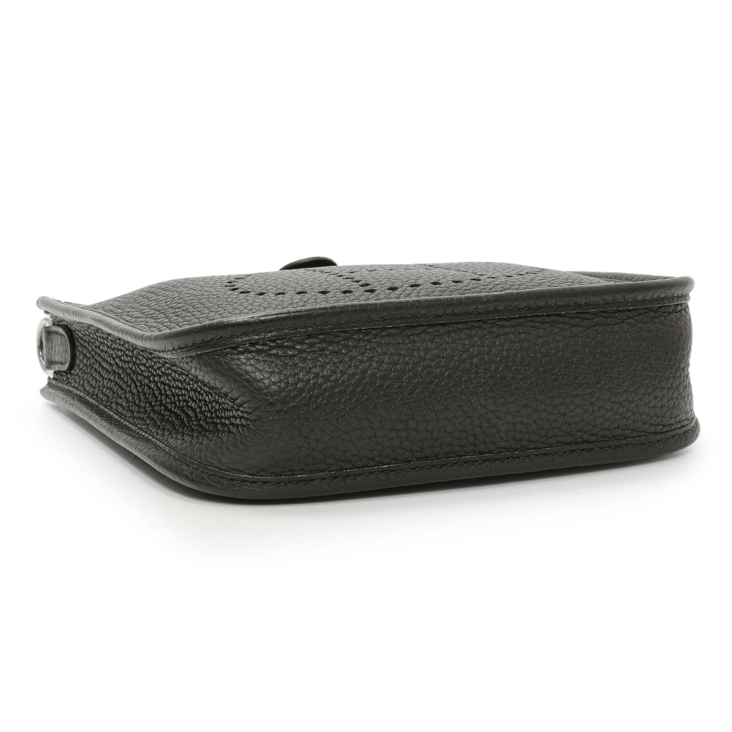 Exclusive Hermes Black Clemence Evelyne TPM — Back View