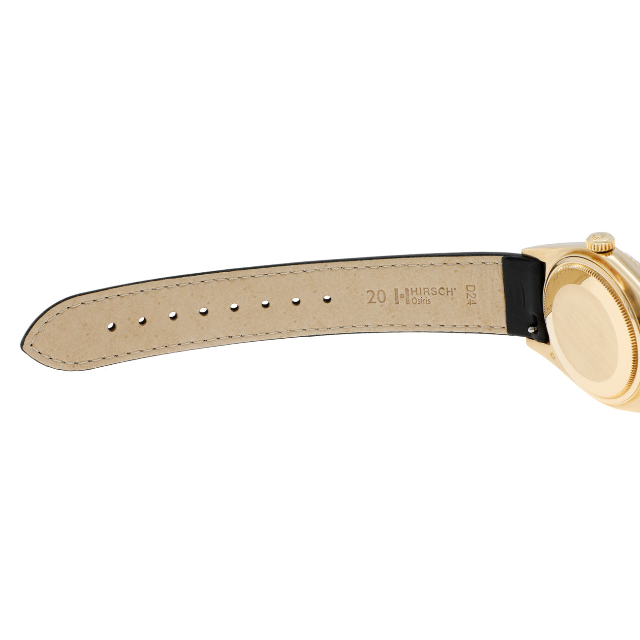 Exclusive Rolex 18K Yellow Gold Datejust 36 16018 — Top View