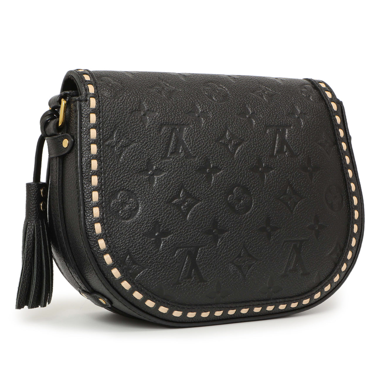 Exclusive Louis Vuitton Black Empreinte Junot — Side View