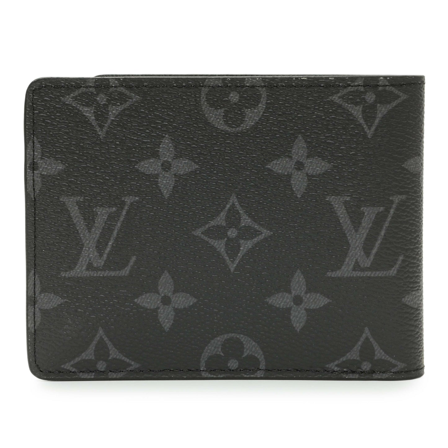 Exclusive Louis Vuitton Monogram Eclipse Multiple Wallet — Side View