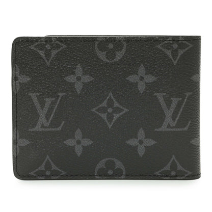 Exclusive Louis Vuitton Monogram Eclipse Multiple Wallet — Side View