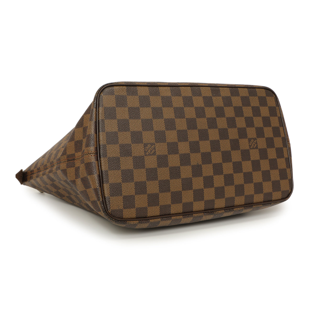 Exclusive Louis Vuitton Damier Ebene Saleya MM — Back View