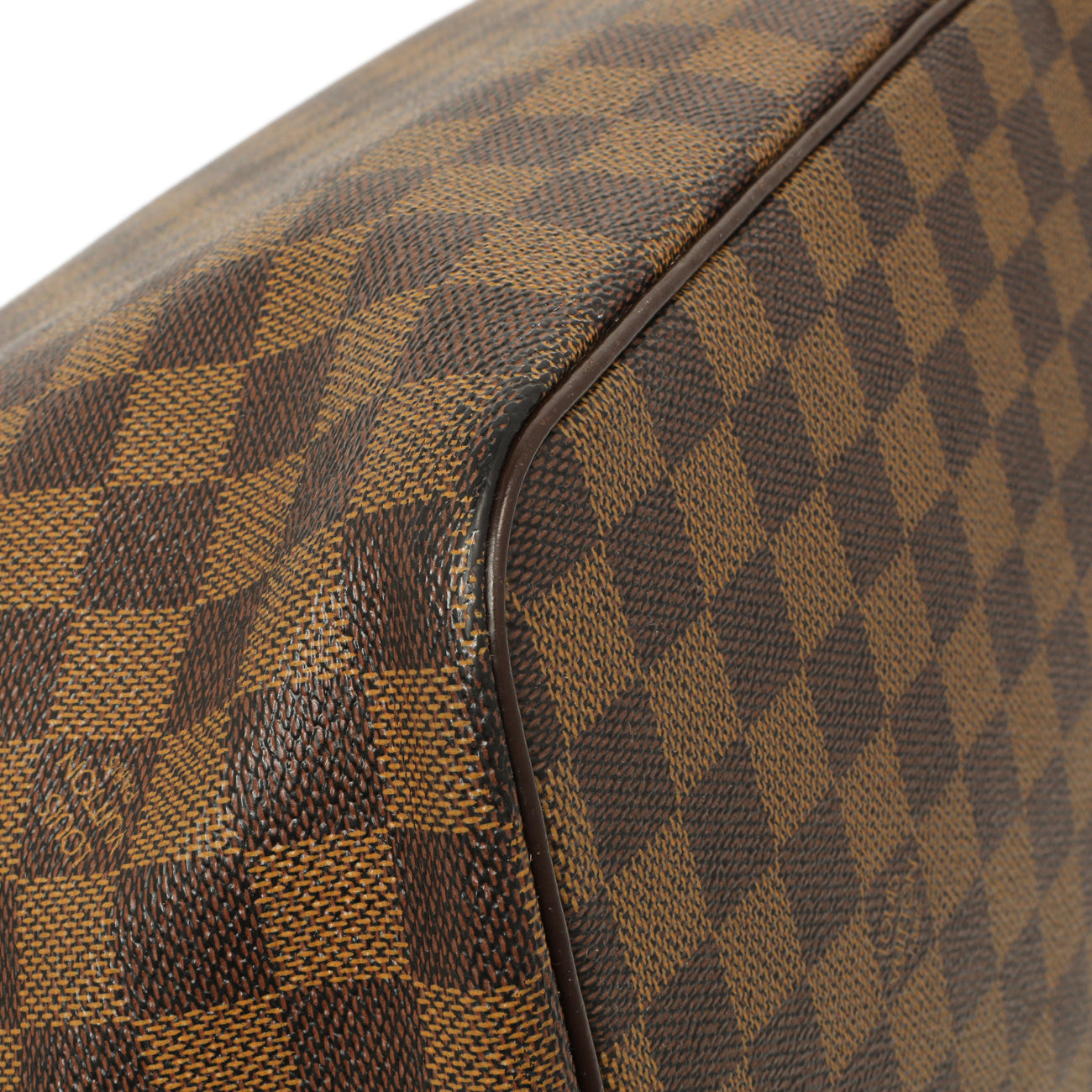 Exclusive Louis Vuitton Damier Ebene Saleya MM — Top View