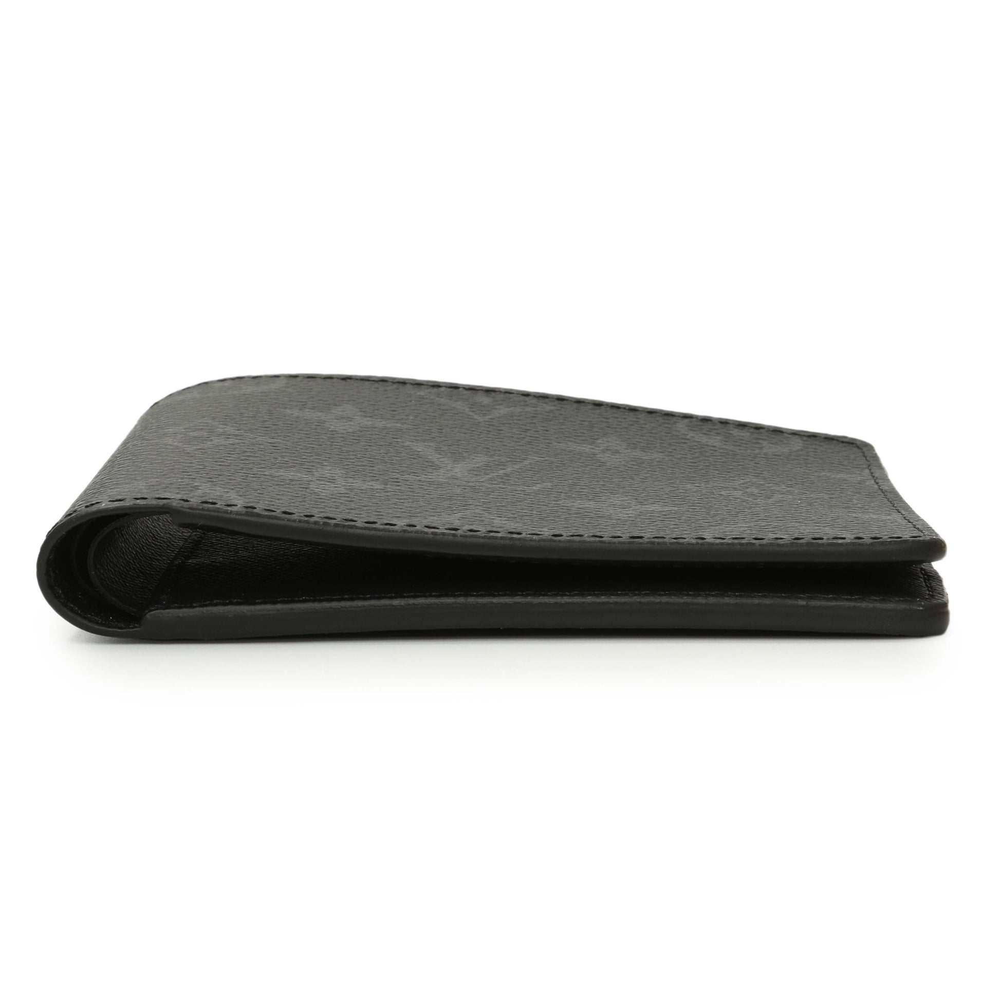 Exclusive Louis Vuitton Monogram Eclipse Multiple Wallet — Back View
