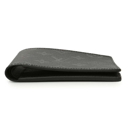 Exclusive Louis Vuitton Monogram Eclipse Multiple Wallet — Back View
