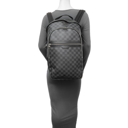 Exclusive Louis Vuitton Damier Graphite Michael Backpack — Alternate View 10