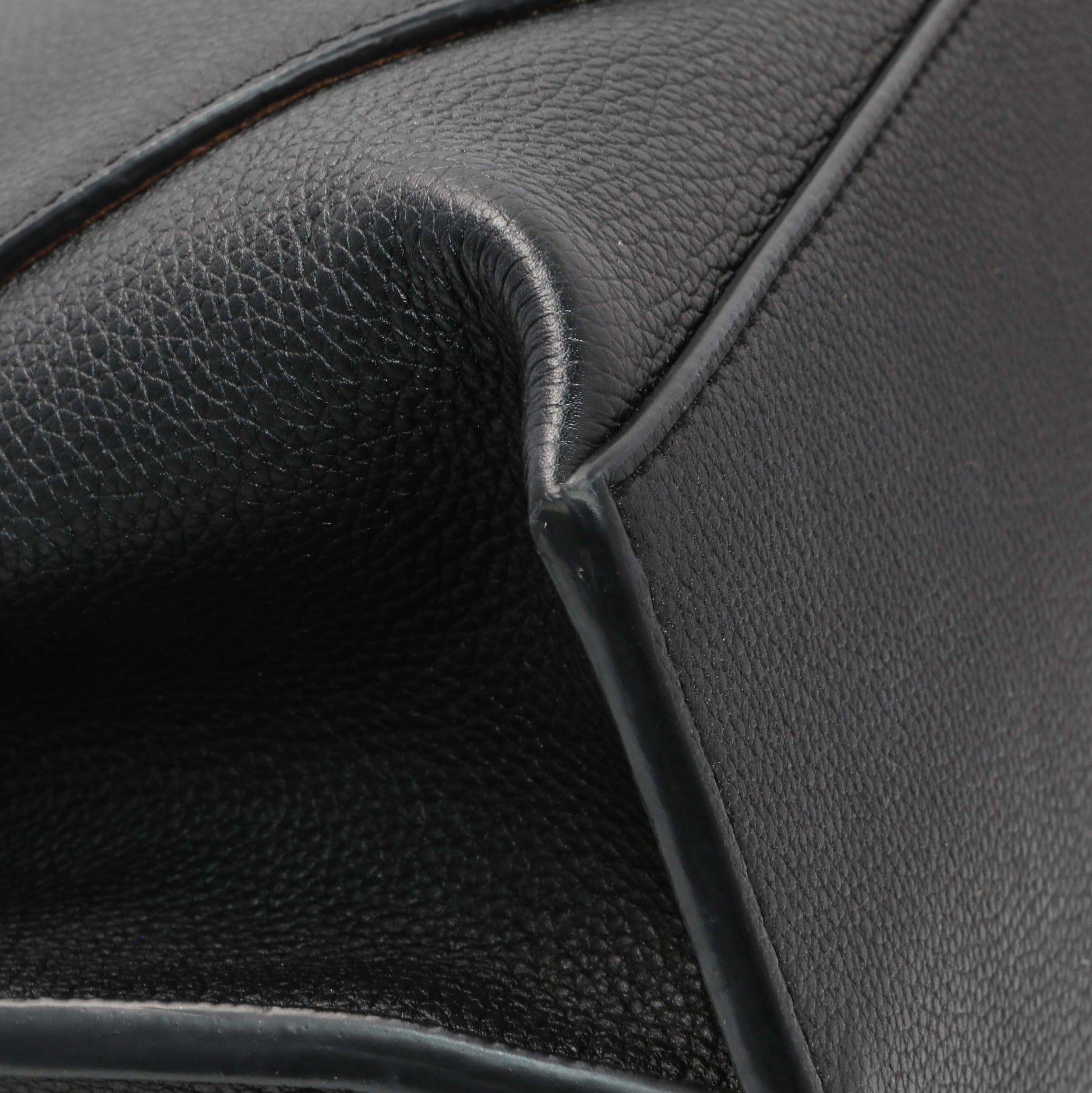 Exclusive Loewe Black Calfskin Small Gate Tote — Lifestyle View