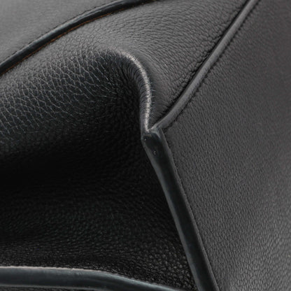 Exclusive Loewe Black Calfskin Small Gate Tote — Lifestyle View