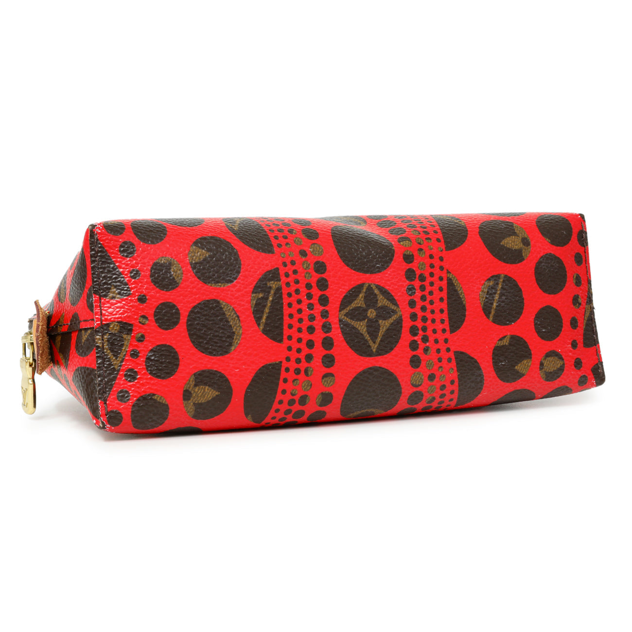 Exclusive Louis Vuitton Yayoi Kusama Monogram Pumpkin Dots Cosmetic Pouch — Back View