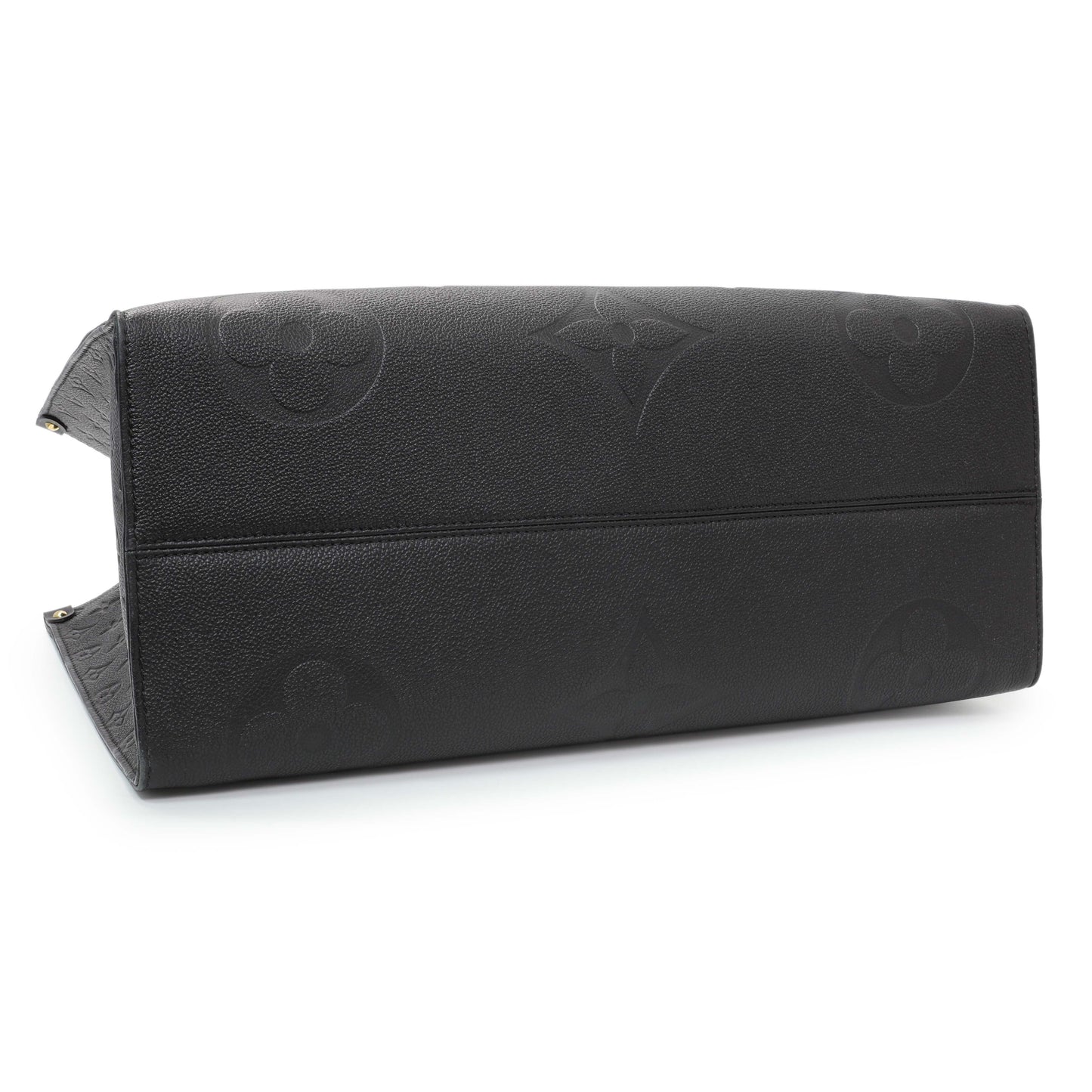 Exclusive Louis Vuitton Black Empreinte Onthego GM — Back View