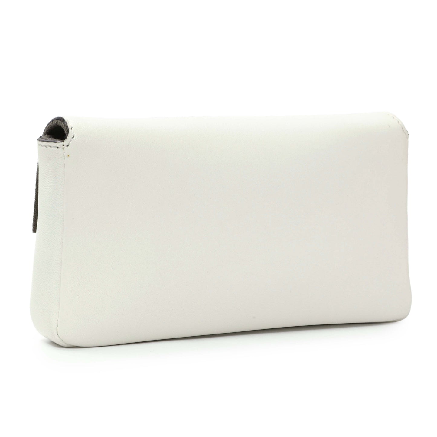 Exclusive Fendi Nappa Rabbit Fox Fur Micro Buggie Baguette — Side View