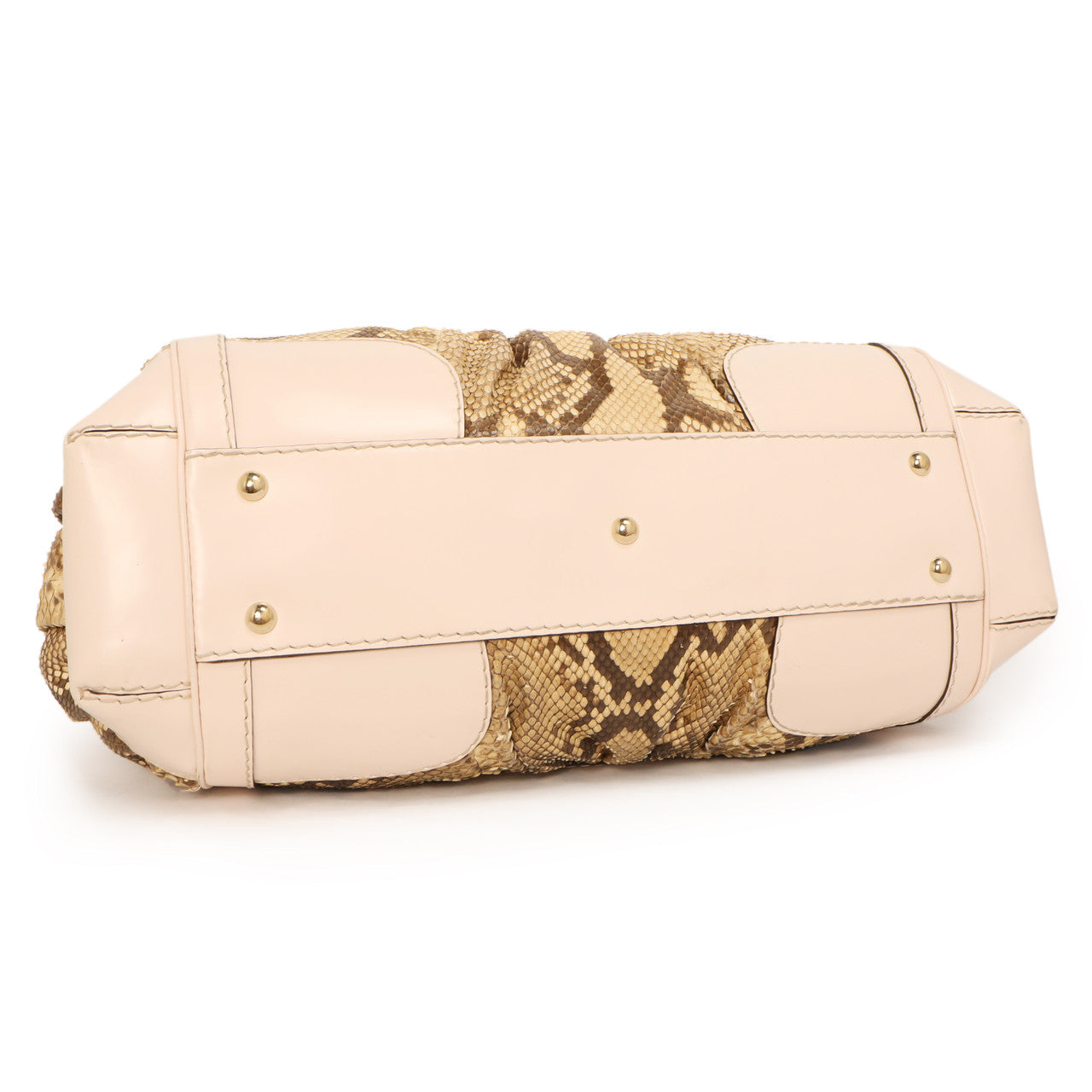 Exclusive Gucci Python Queen Large Top Handle — Back View