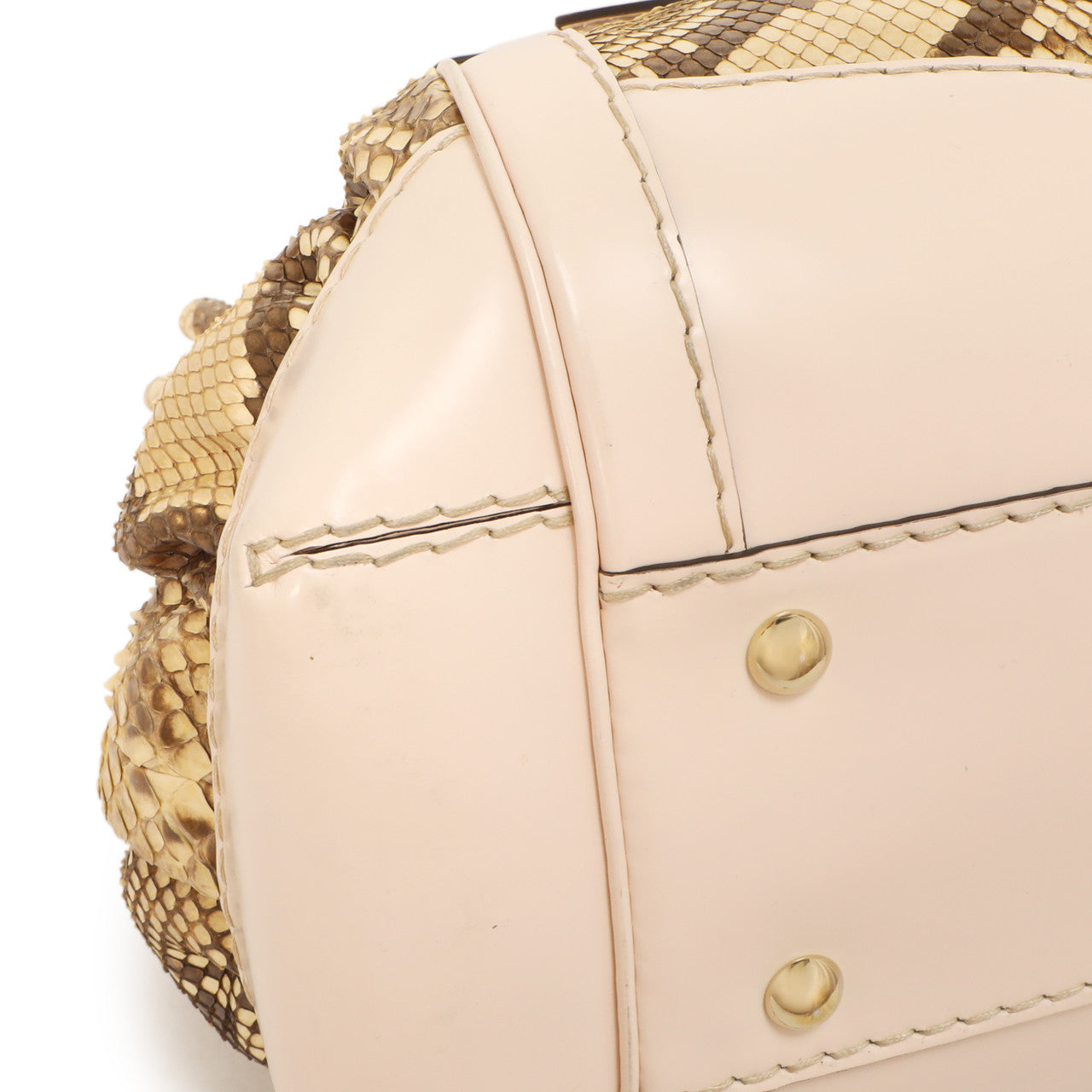 Exclusive Gucci Python Queen Large Top Handle — Lifestyle View