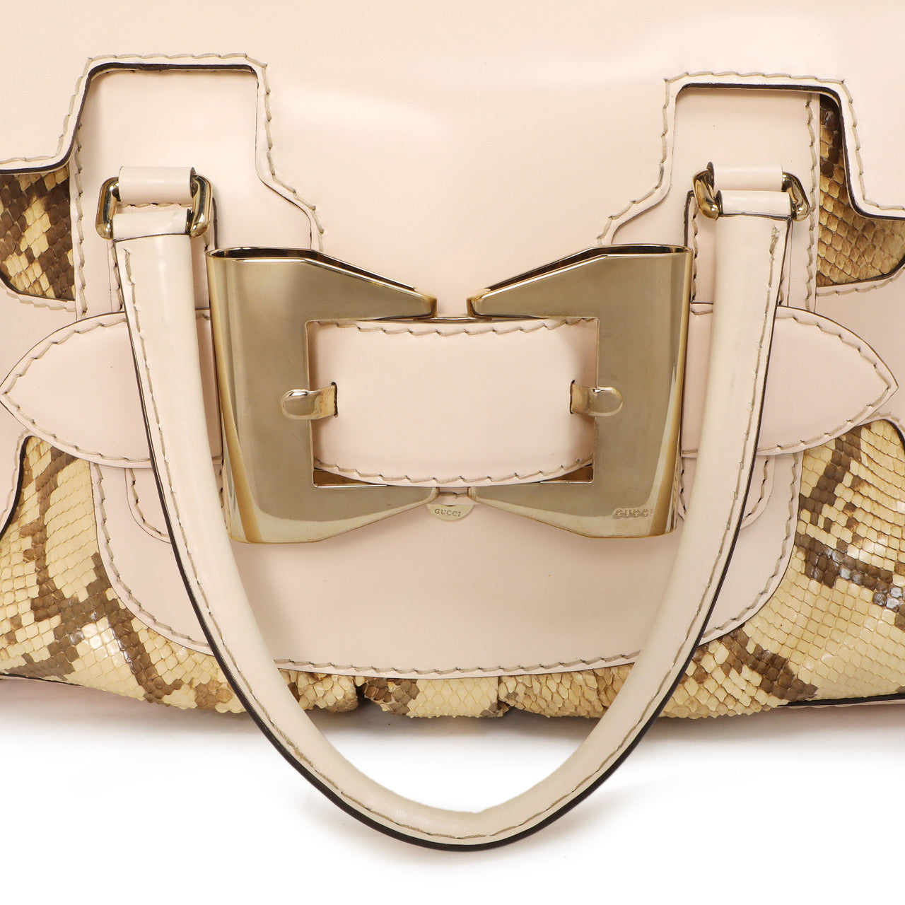 Exclusive Gucci Python Queen Large Top Handle — Alternate View 11