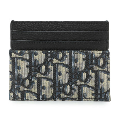 Exclusive Christian Dior Oblique Card Holder — Side View