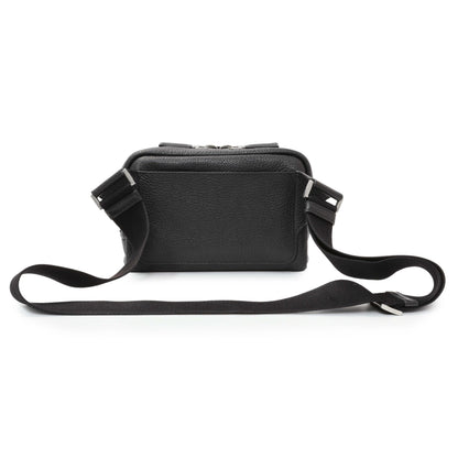 Exclusive Prada Vitello Daino Nero Shoulder Bag — Side View