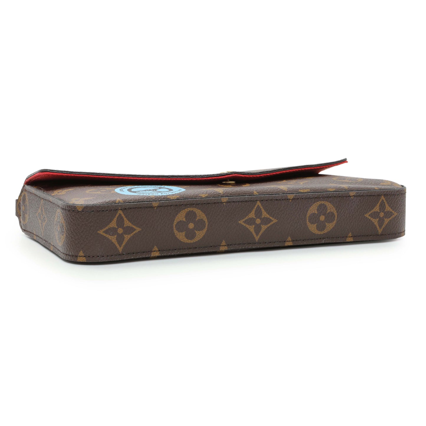 Exclusive Louis Vuitton Monogram My LV World Tour Pochette Felicie Chain Wallet — Top View