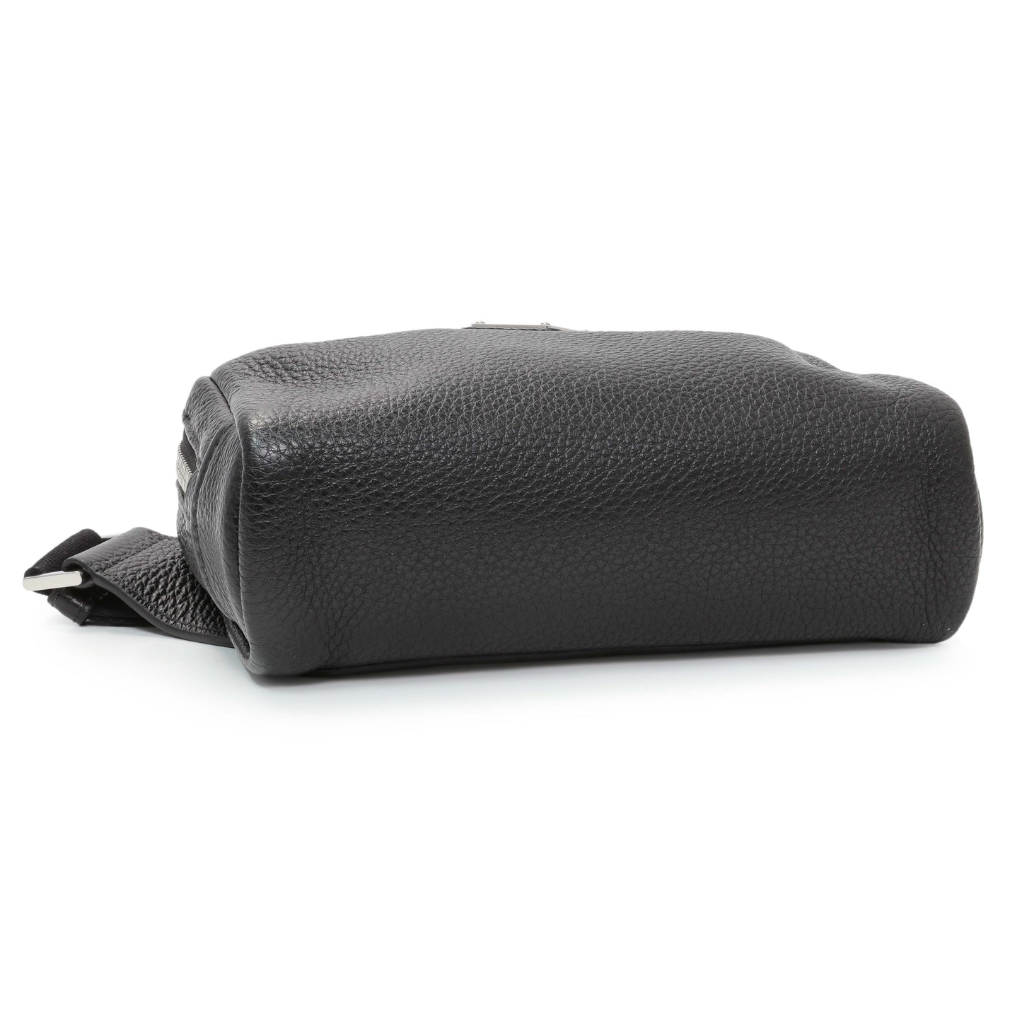 Exclusive Prada Vitello Daino Nero Shoulder Bag — Back View