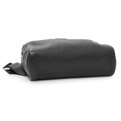 Exclusive Prada Vitello Daino Nero Shoulder Bag — Back View