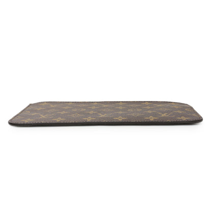 Exclusive Louis Vuitton Monogram Neverfull MM GM Pochette — Back View