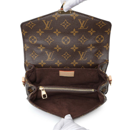 Exclusive Louis Vuitton Monogram Pochette Metis East West — Top View