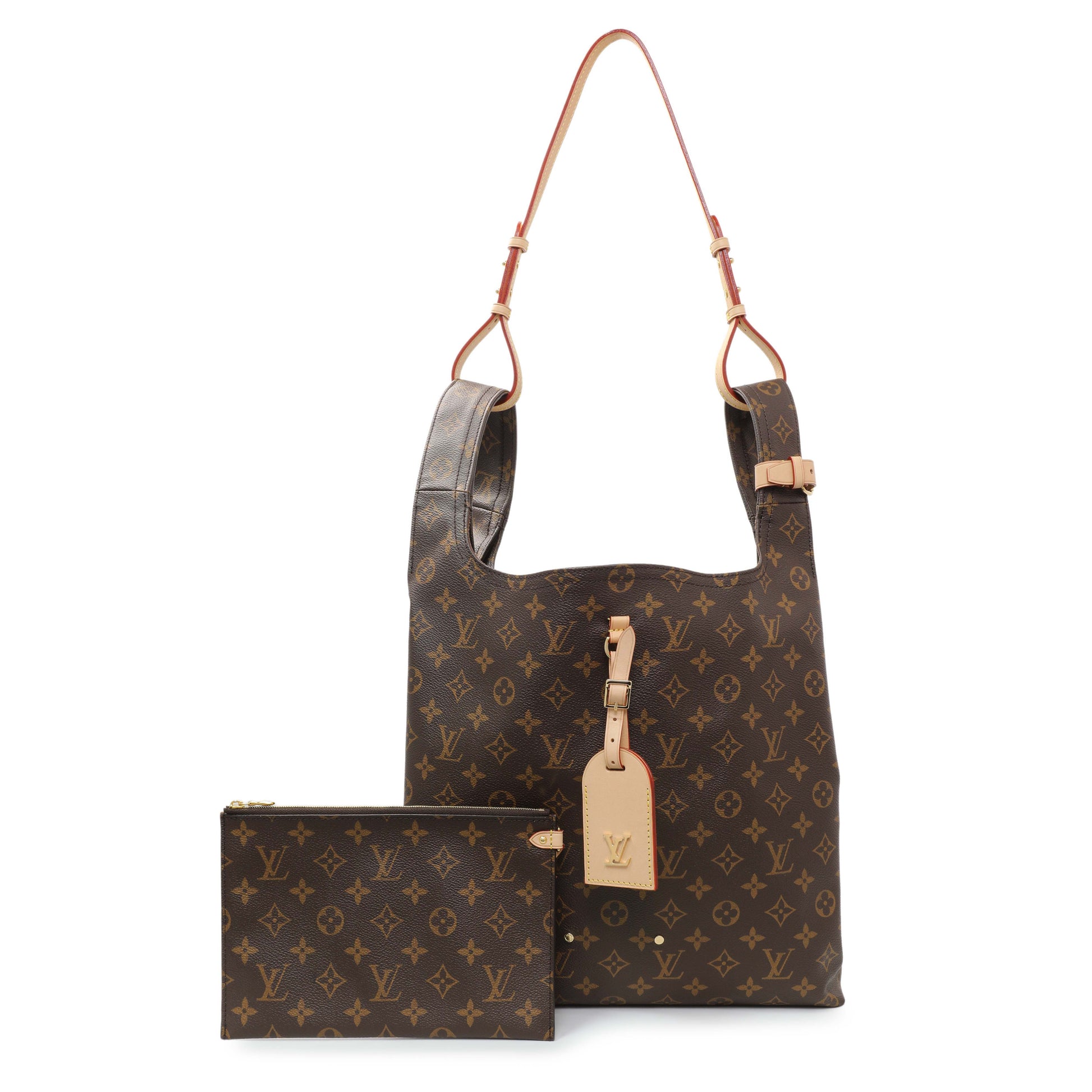 Exclusive Louis Vuitton Monogram Atlantis GM — Front View