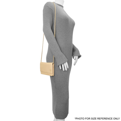 Exclusive Chanel Calfskin Camellia Wallet on Chain — Alternate View 8