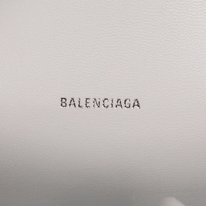 Exclusive Balenciaga White Calfskin Graffiti Hourglass Top Handle Bag  XS — Alternate View 10