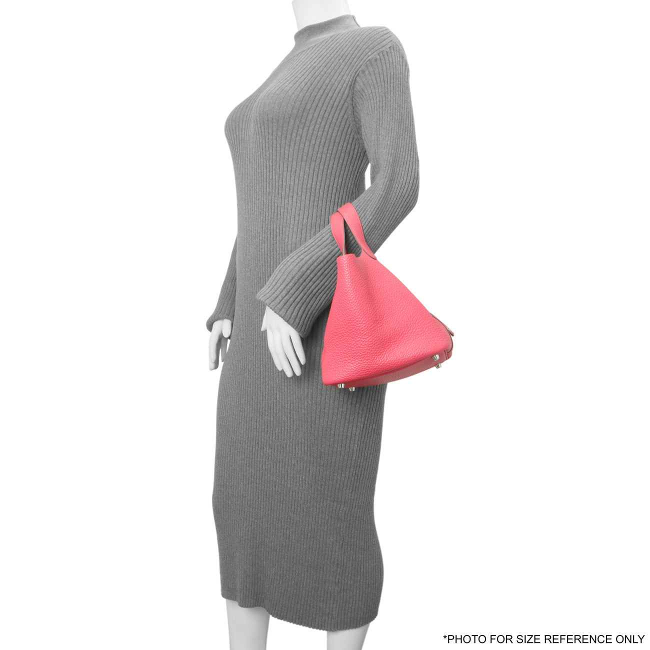Exclusive Hermes Rose Extreme Clemence Picotin Lock 18 — Alternate View 8