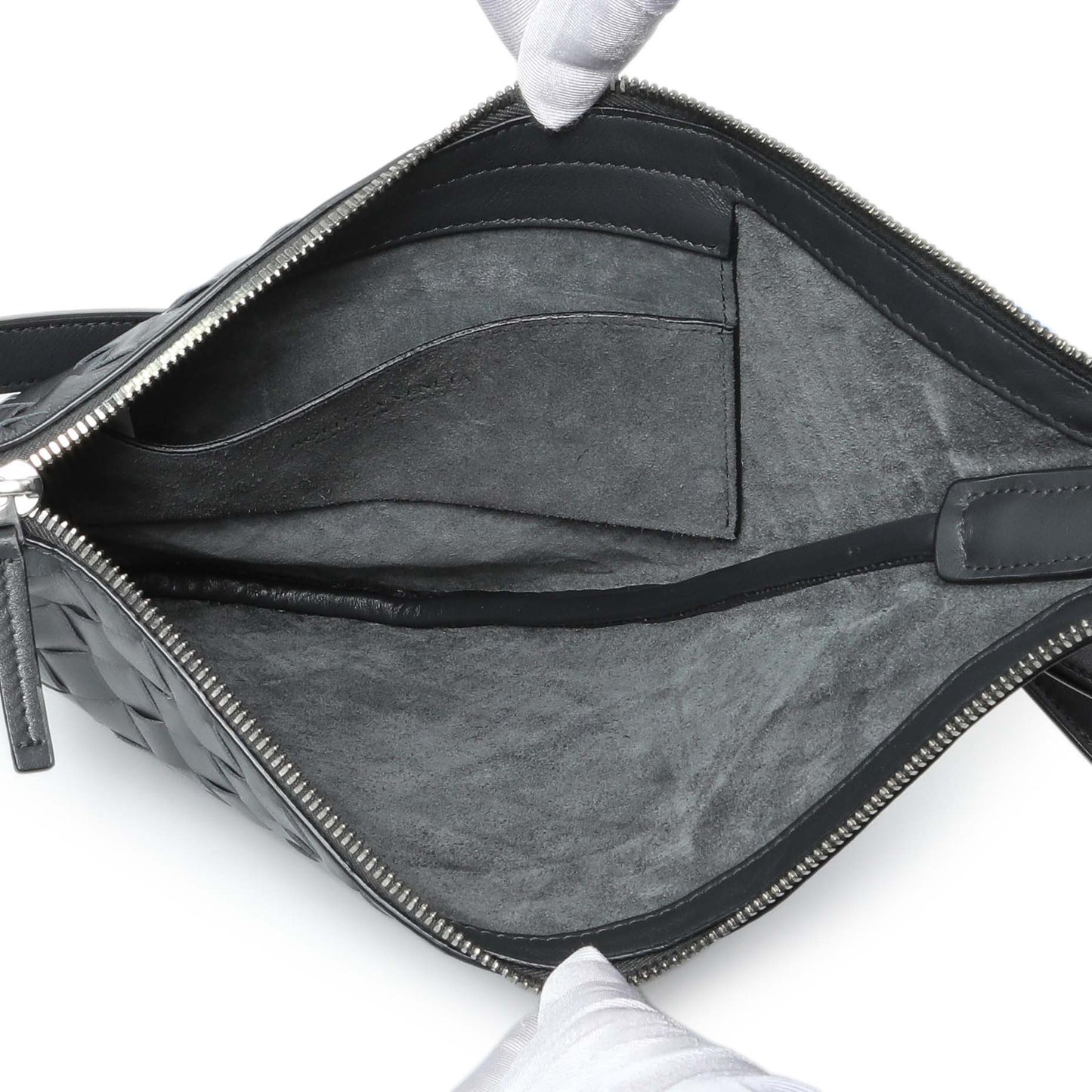 Exclusive Bottega Venetta Virgule Messenger Bag — Top View